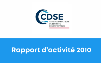 Rapport d’activité 2010 du CDSE
