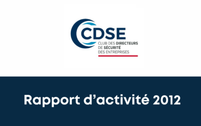 Rapport annuel 2012 du CDSE