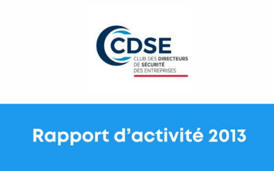 Rapport annuel du CDSE 2013