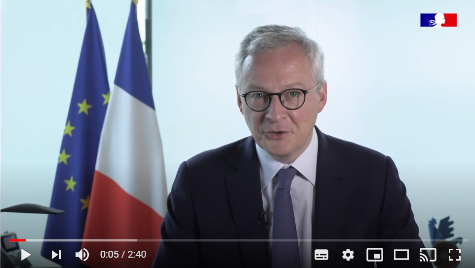[VIDEO] Retrouvez l’intervention de Bruno Le Maire lors de l’e-Odyssée du CDSE Lab