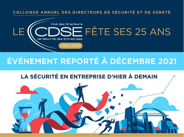 Le Colloque des 25 ans du CDSE est reporté à décembre 2021