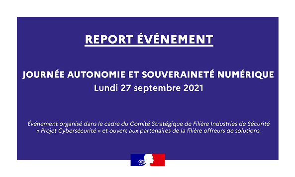 Le CDSE partenaire de la Journée autonomie et souveraineté numérique à Bercy [Evènement reporté au 27/09/21]
