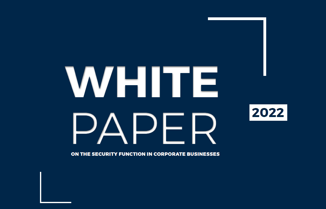 White Paper on the Security Function in Corporate Business – 2022